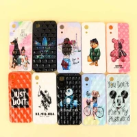 قاب پافر سامسونگ Galaxy A03 Core طرحدار فانتزی محافظ لنزدار