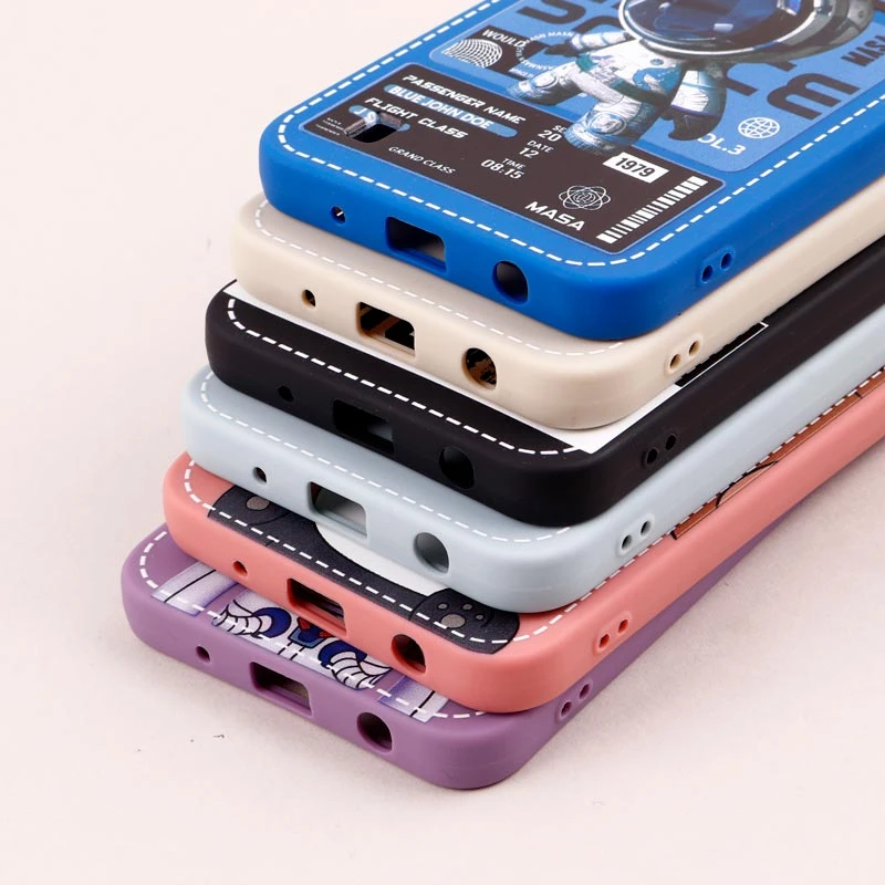 قاب سامسونگ Galaxy A10 طرح دوخت محافظ لنزدار