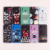 قاب سامسونگ Galaxy A20s طرح دوخت محافظ لنزدار
