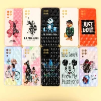 قاب پافر سامسونگ Galaxy A22 4G طرحدار فانتزی محافظ لنزدار