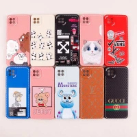 قاب سامسونگ Galaxy A22 5G طرح دوخت محافظ لنزدار