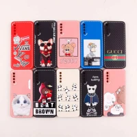 قاب سامسونگ Galaxy A30s / A50s طرح دوخت محافظ لنزدار