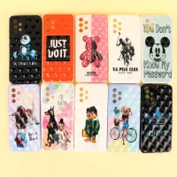 قاب پافر سامسونگ Galaxy A32 4G طرحدار فانتزی محافظ لنزدار