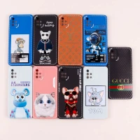 قاب سامسونگ Galaxy A51 طرح دوخت محافظ لنزدار