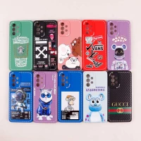 قاب سامسونگ Galaxy A53 5G طرح دوخت محافظ لنزدار