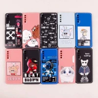 قاب سامسونگ Galaxy A7 2018 طرح دوخت محافظ لنزدار