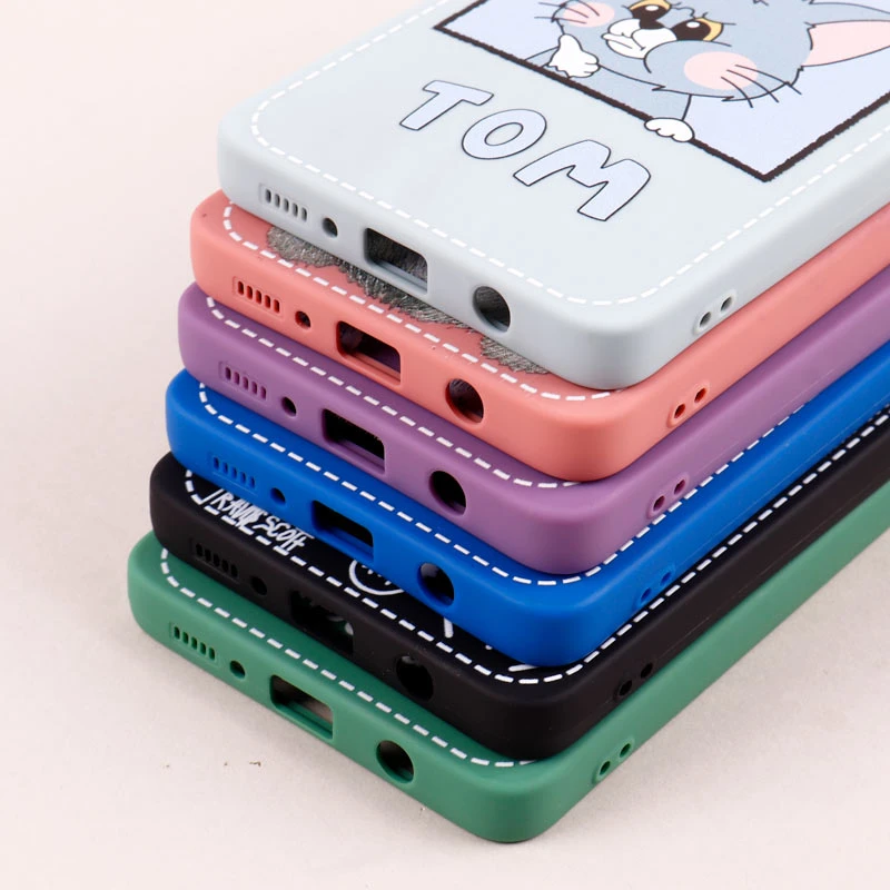 قاب سامسونگ Galaxy A71 طرح دوخت محافظ لنزدار