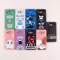 قاب سامسونگ Galaxy J2 Prime طرح دوخت محافظ لنزدار