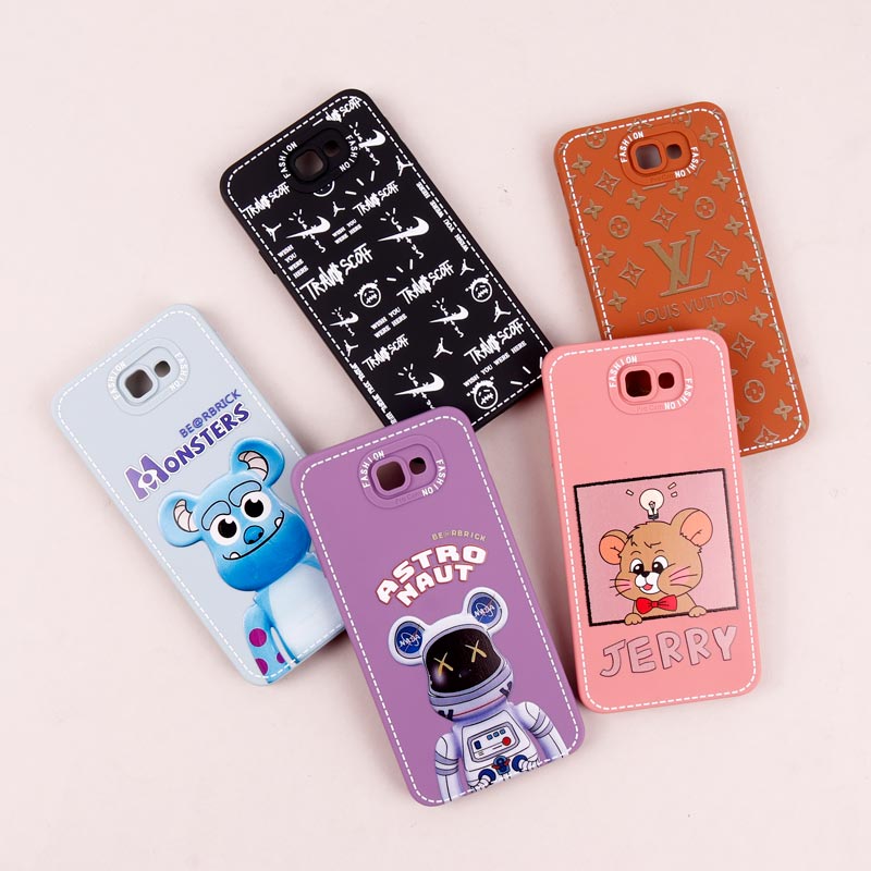 قاب محافظ لنزدار طرح دوخت Samsung Galaxy J7 Prime