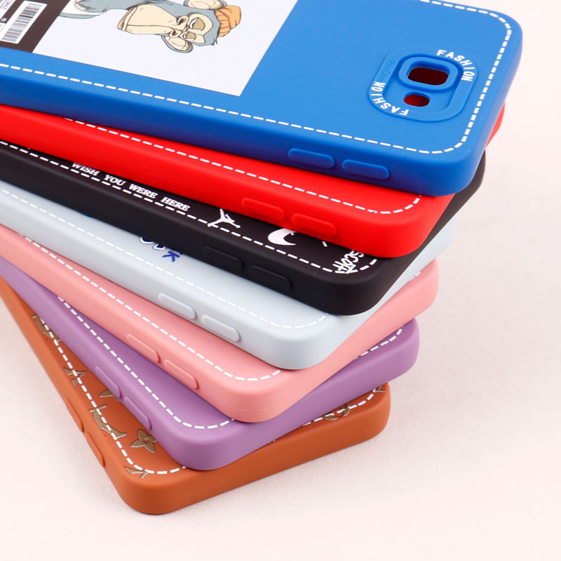 قاب محافظ لنزدار طرح دوخت Samsung Galaxy J7 Prime