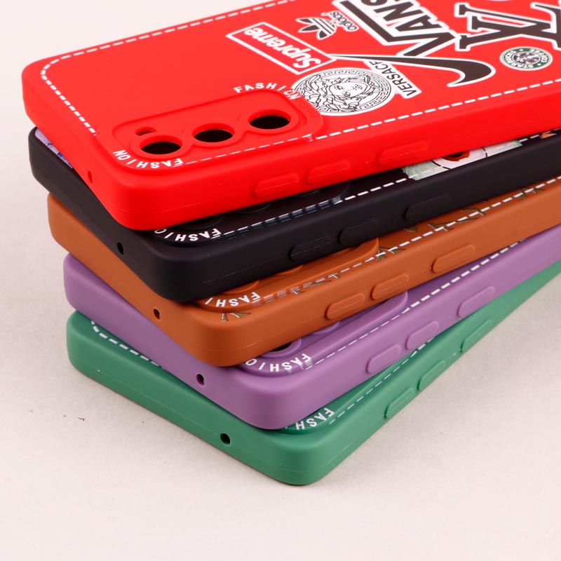 قاب محافظ لنزدار طرح دوخت Samsung Galaxy S20 FE