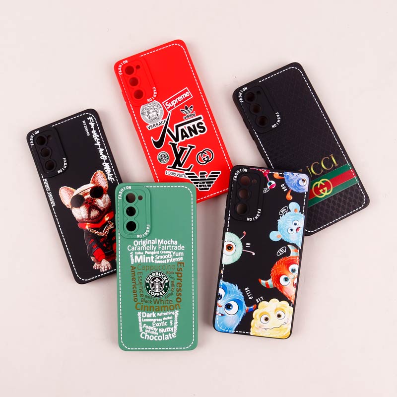قاب محافظ لنزدار طرح دوخت Samsung Galaxy S20 FE