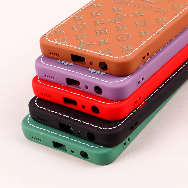 قاب سامسونگ Galaxy A32 4G طرح دوخت محافظ لنزدار