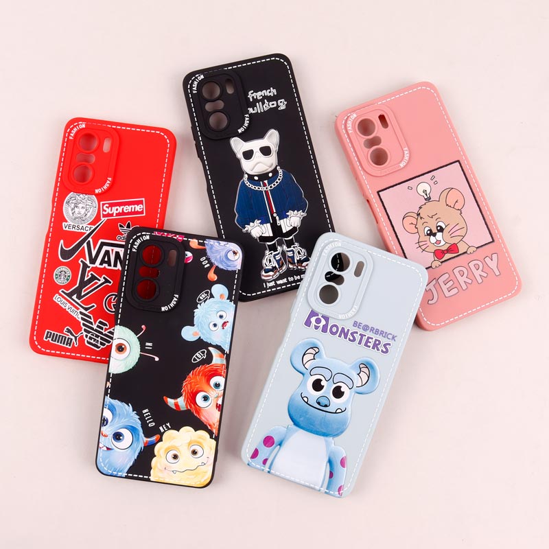 قاب محافظ لنزدار طرح دوخت Xiaomi Poco F3