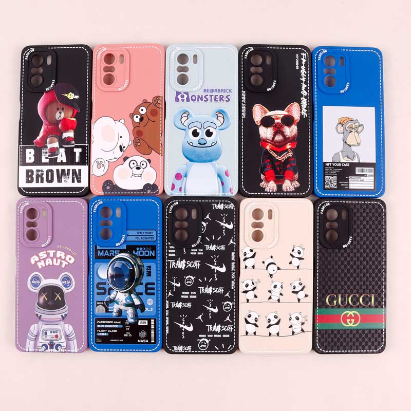 قاب محافظ لنزدار طرح دوخت Xiaomi Poco F3