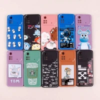 قاب شیائومی Poco M4 Pro طرح دوخت محافظ لنزدار