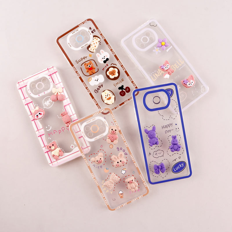 قاب عروسکی برجسته Highcopy محافظ لنزدار Xiaomi Poco X3