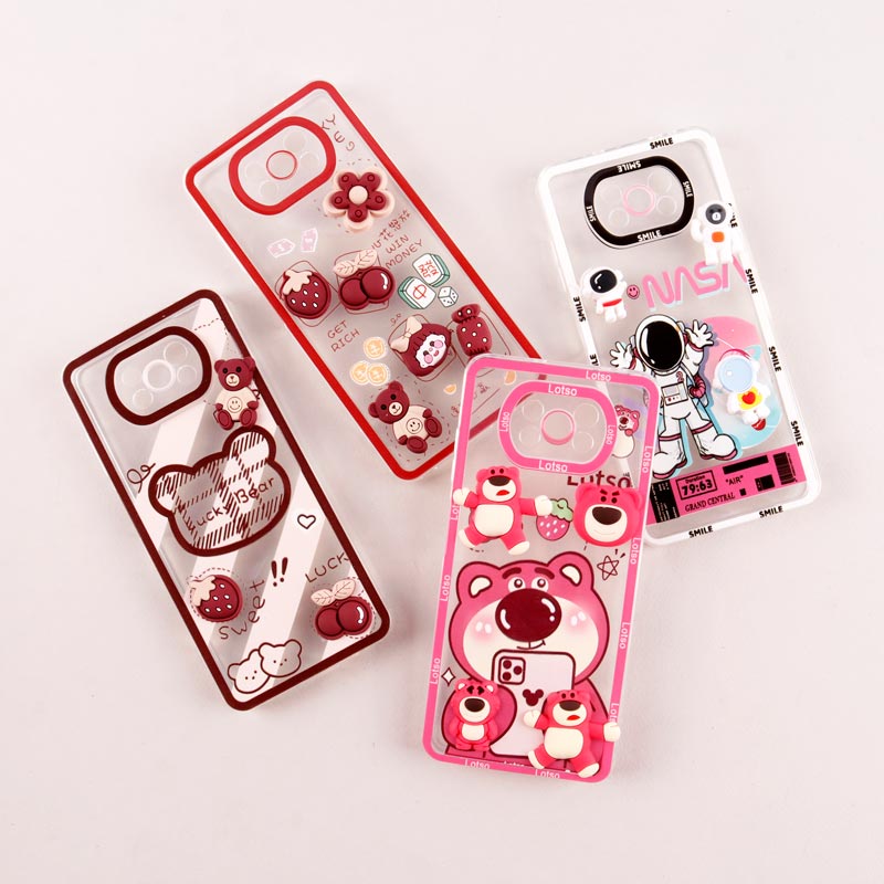 قاب عروسکی برجسته Highcopy محافظ لنزدار Xiaomi Poco X3