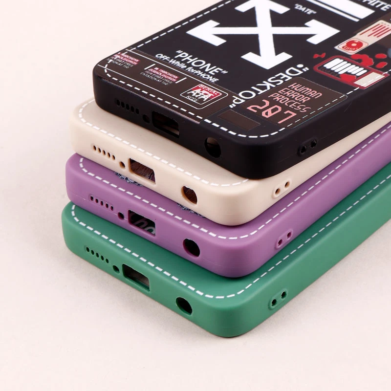 قاب شیائومی Poco X3 طرح دوخت محافظ لنزدار