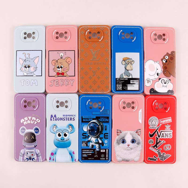 قاب محافظ لنزدار طرح دوخت Xiaomi Poco X3
