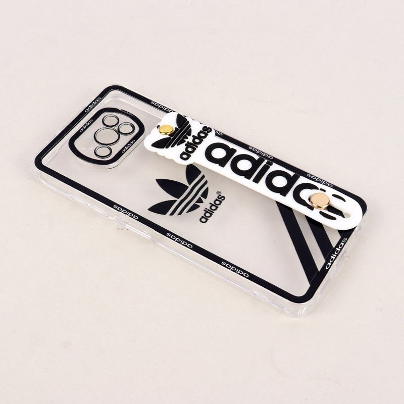 قاب شفاف فانتزی دستبندی محافظ لنزدار Xiaomi Poco X3