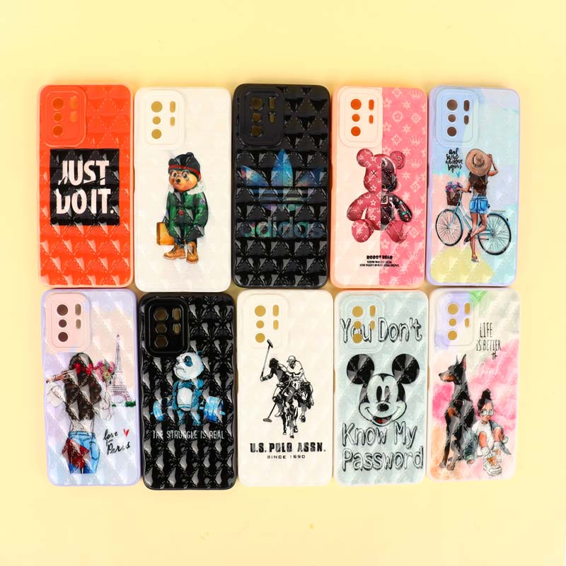 قاب طرحدار فانتزی پافر محافظ لنزدار Xiaomi Poco X3 GT