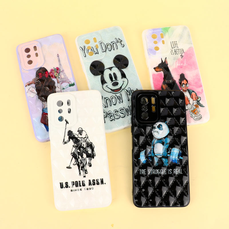 قاب طرحدار فانتزی پافر محافظ لنزدار Xiaomi Poco X3 GT