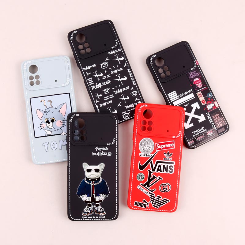 قاب محافظ لنزدار طرح دوخت Xiaomi Poco X4 Pro 5G