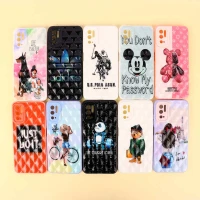 قاب پافر شیائومی Redmi Note 10 5G طرحدار فانتزی محافظ لنزدار