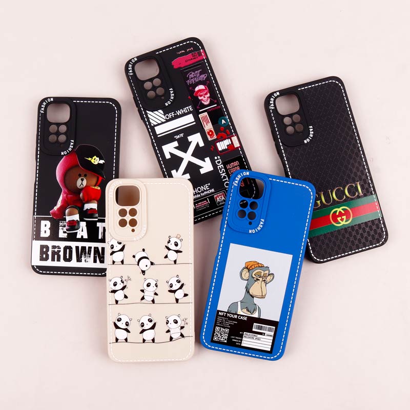 قاب محافظ لنزدار طرح دوخت Xiaomi Redmi Note 11 /11s