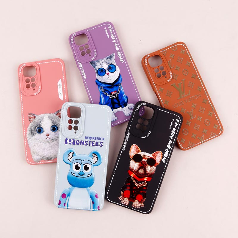 قاب محافظ لنزدار طرح دوخت Xiaomi Redmi Note 11 /11s