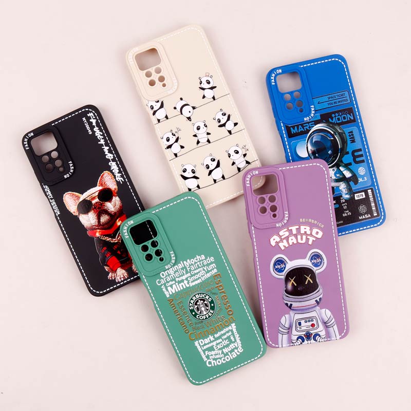 قاب محافظ لنزدار طرح دوخت Xiaomi Redmi Note 11 Pro