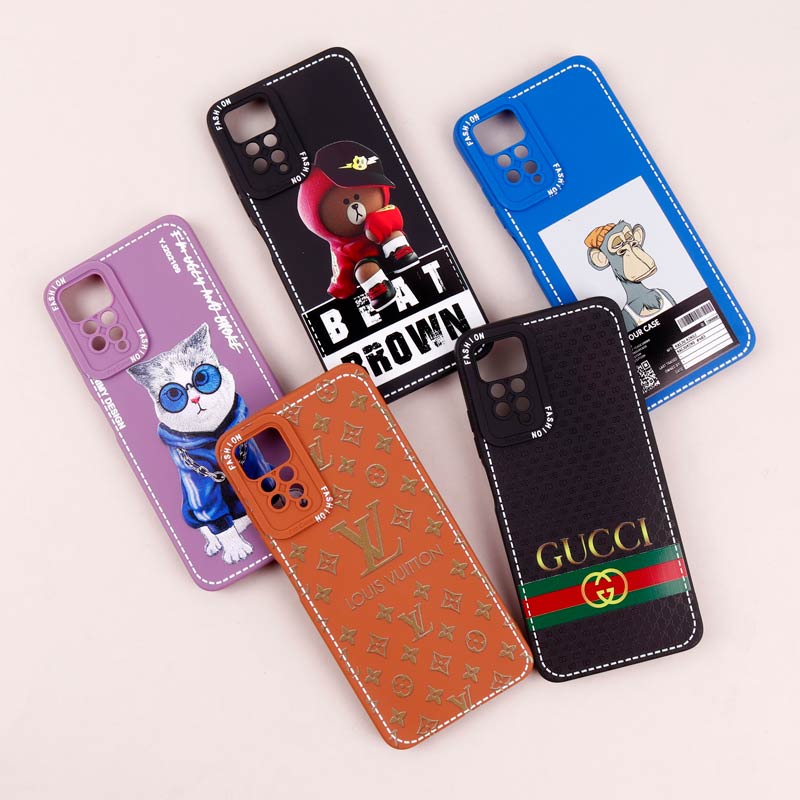 قاب محافظ لنزدار طرح دوخت Xiaomi Redmi Note 11 Pro