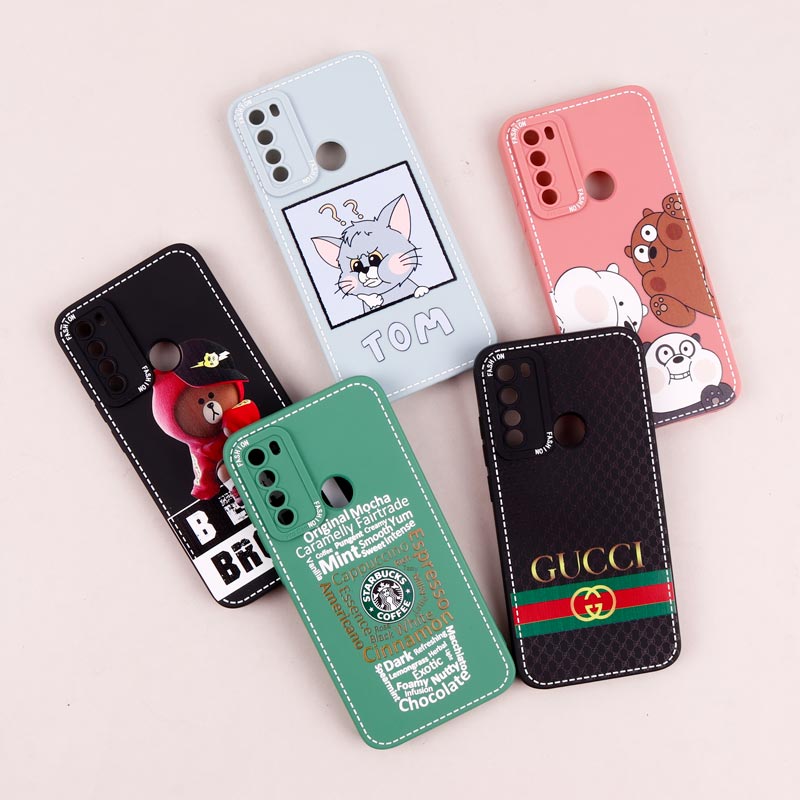 قاب محافظ لنزدار طرح دوخت Xiaomi Redmi Note 8