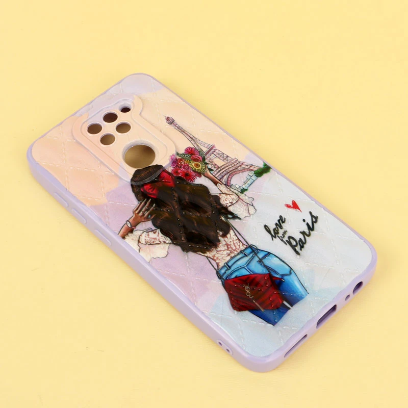 قاب پافر شیائومی Redmi Note 9 طرحدار فانتزی محافظ لنزدار