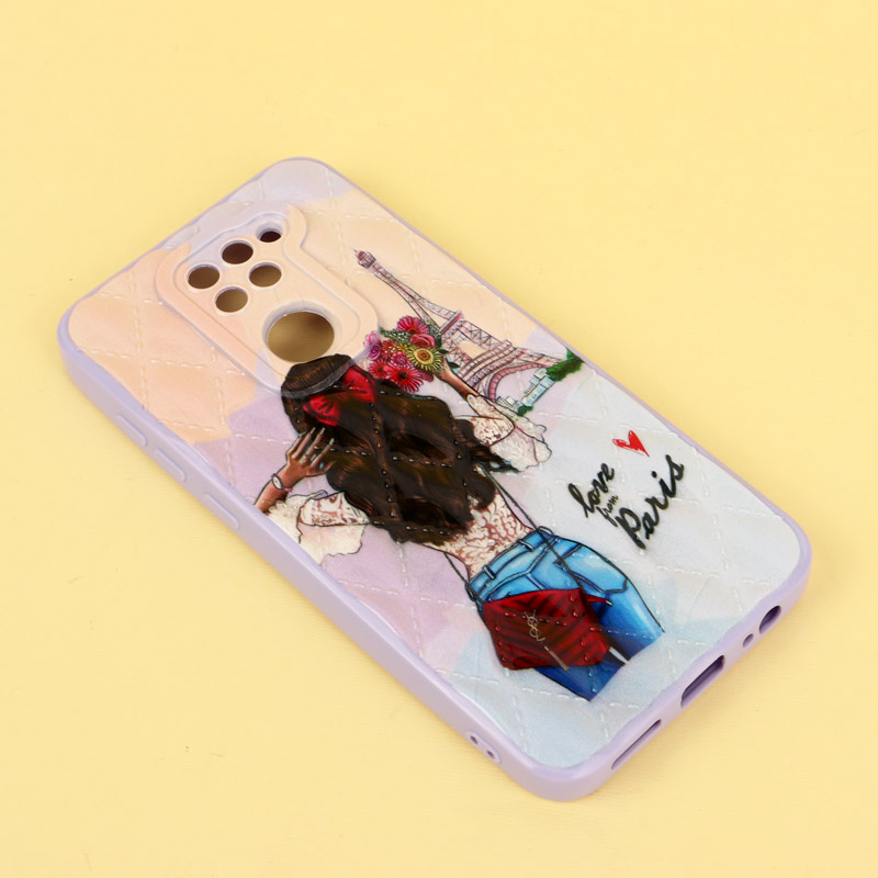 قاب طرحدار فانتزی پافر محافظ لنزدار Xiaomi Redmi Note 9