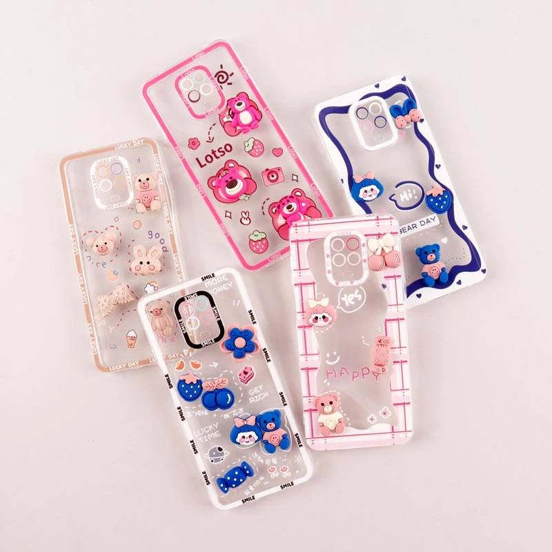 قاب عروسکی برجسته Highcopy محافظ لنزدار Xiaomi Redmi Note 9s