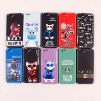 قاب آیفون iPhone 6 / 6s طرح دوخت محافظ لنزدار