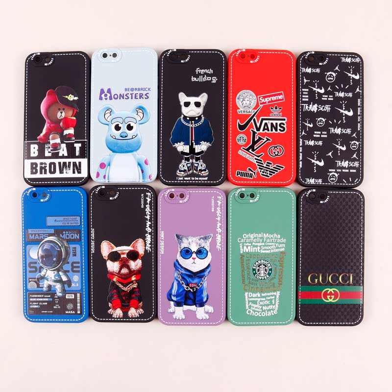 قاب محافظ لنزدار طرح دوخت iPhone 6 / 6s