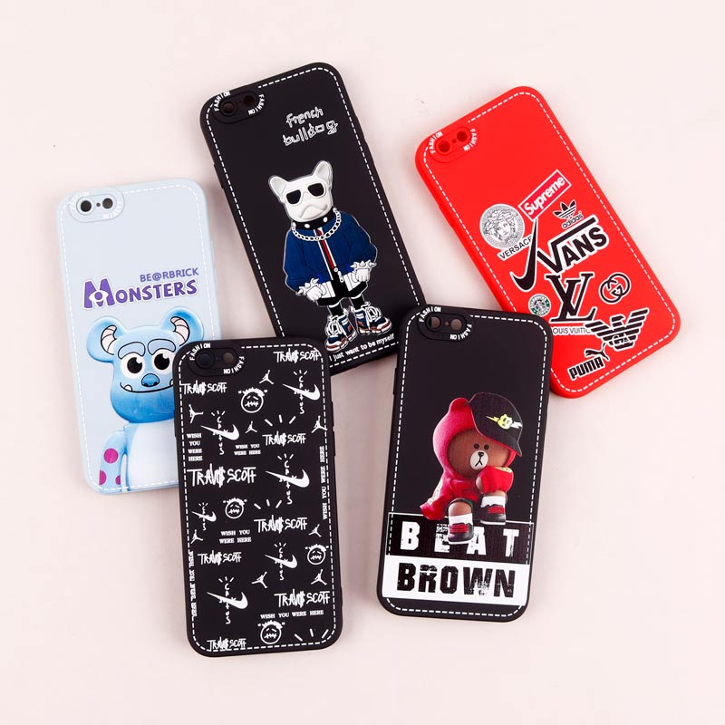 قاب محافظ لنزدار طرح دوخت iPhone 6 / 6s