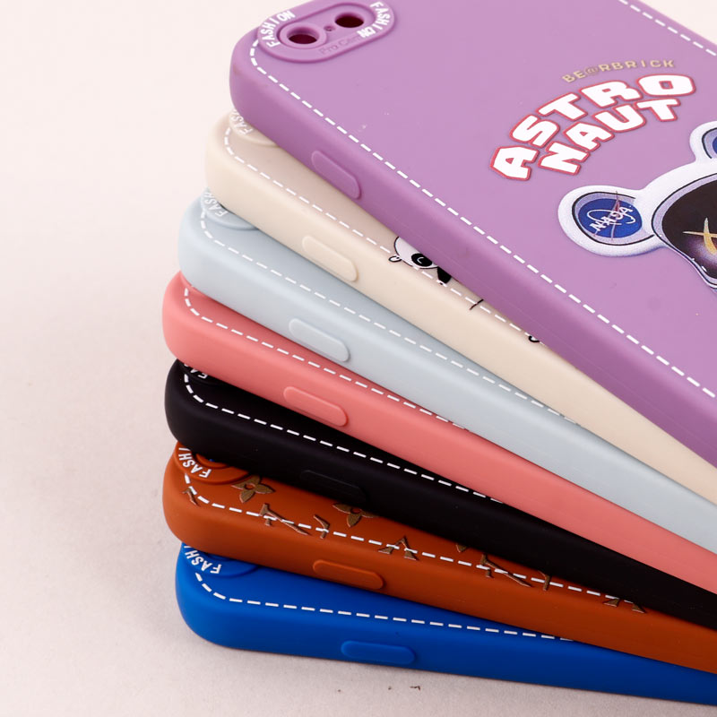 قاب محافظ لنزدار طرح دوخت iPhone 6 / 6s