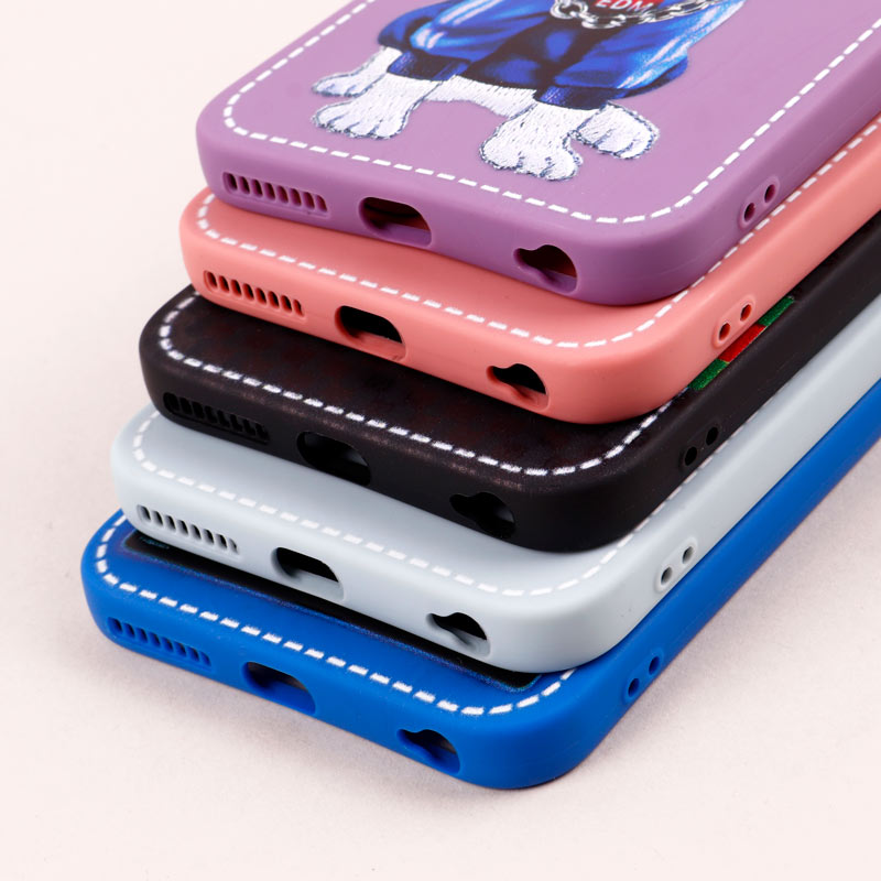 قاب محافظ لنزدار طرح دوخت iPhone 6 Plus / 6s Plus