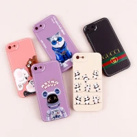 قاب محافظ لنزدار طرح دوخت iPhone 7 / 8 / SE 2020