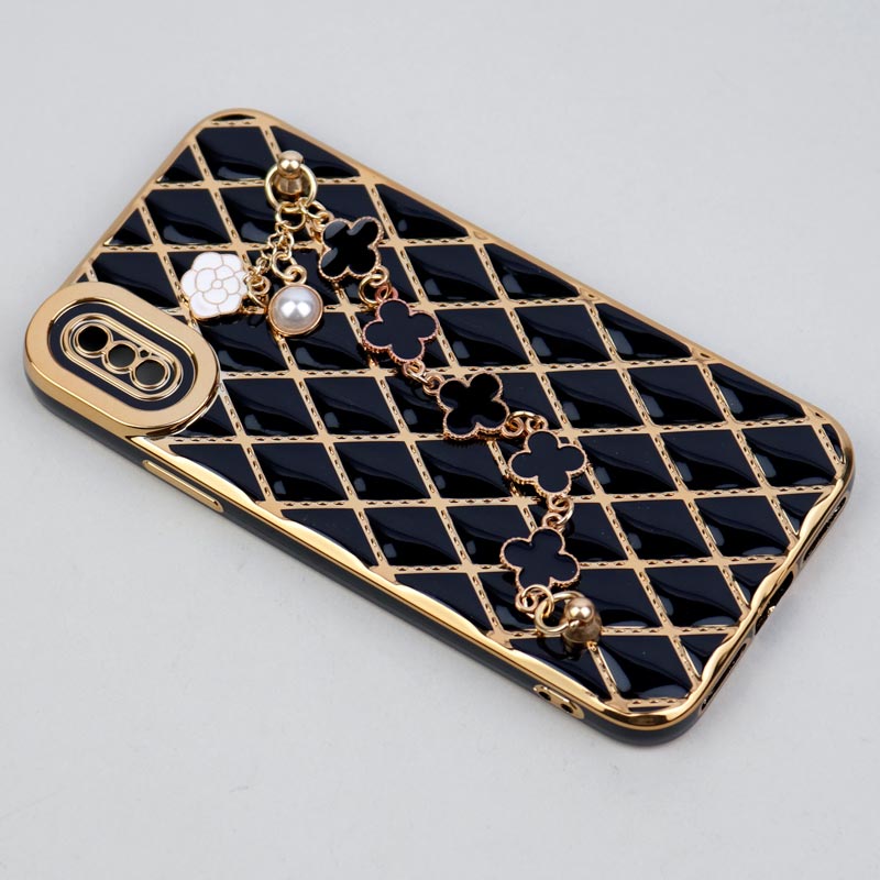 قاب بالشتی دستبندی محافظ لنزدار iPhone X / XS