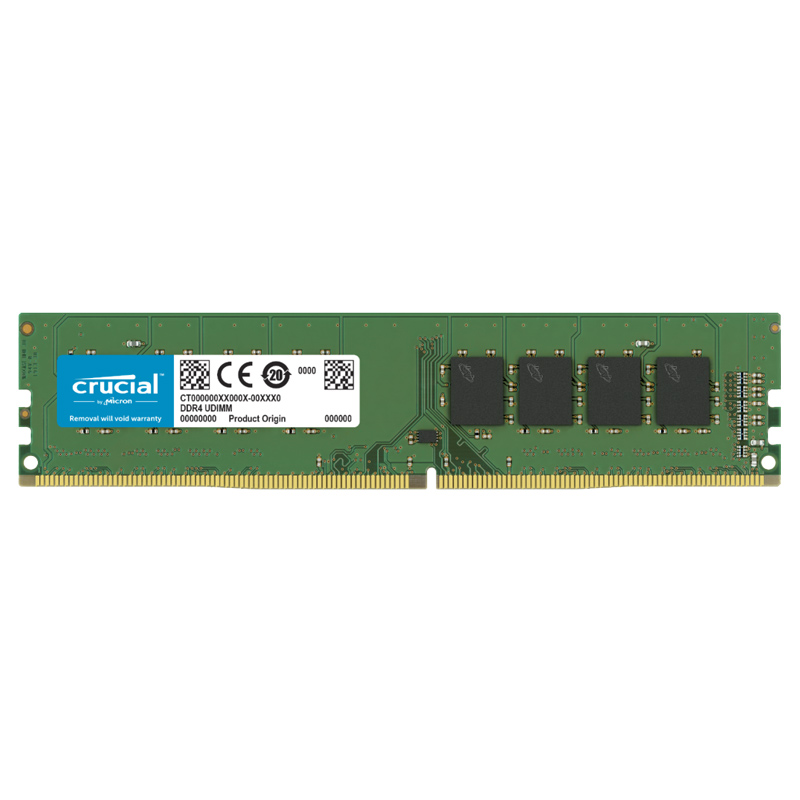 رم کامپیوتر Crucial U-DIMM DDR4 16GB 3200MHz CL22 Single