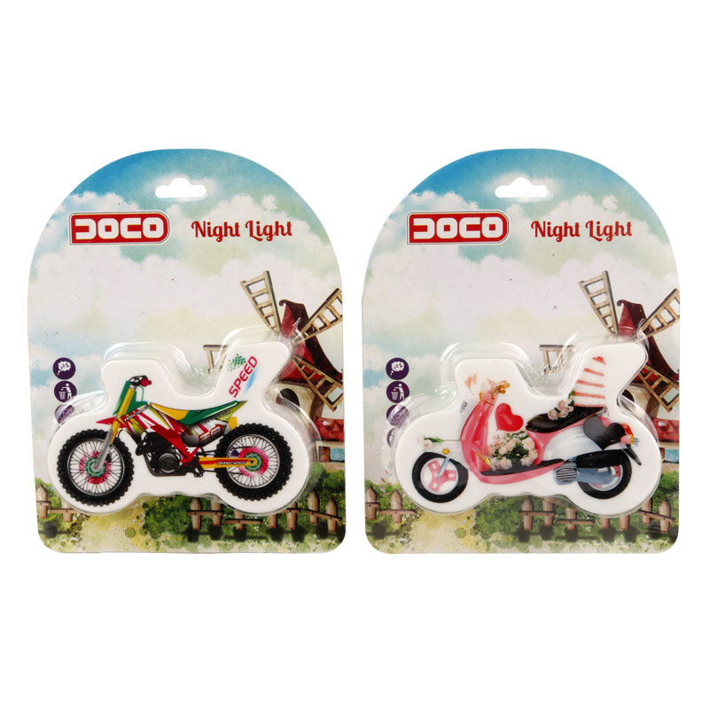 چراغ خواب طرح موتور سیکلت Doco