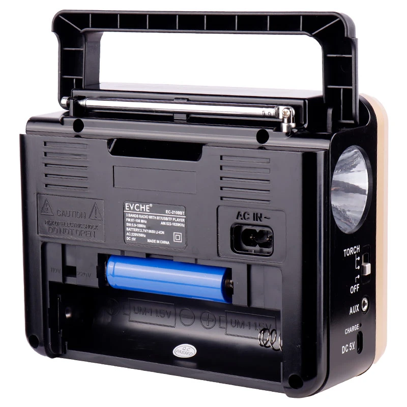 رادیو اسپیکر بلوتوثی ایواچ EC-2109BT