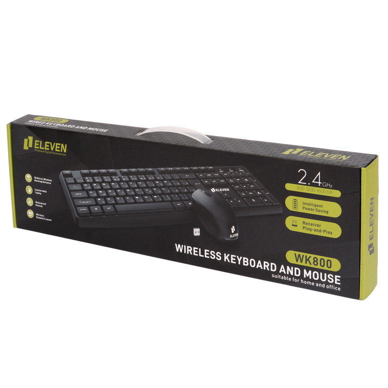 کیبورد و موس بی سیم ایلون WK800