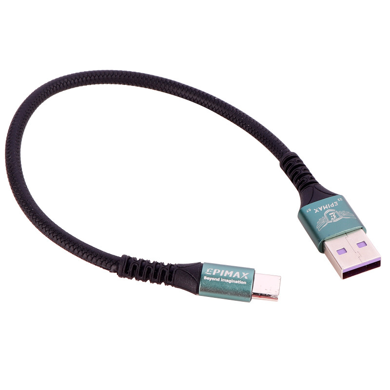 کابل کوتاه تایپ سی فست شارژ Epimax EC-50 5A 25cm