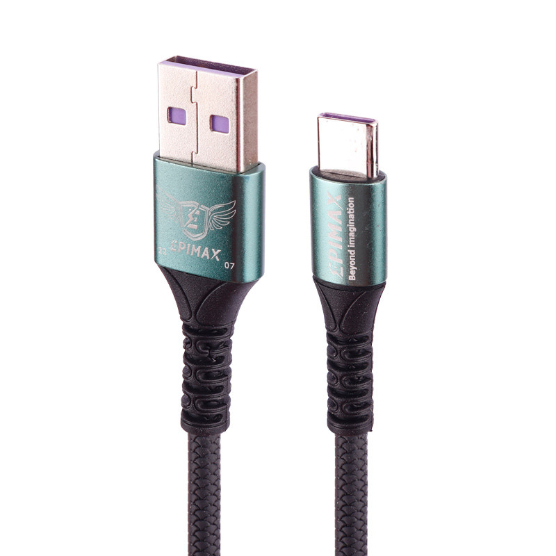 کابل کوتاه تایپ سی فست شارژ Epimax EC-50 5A 25cm